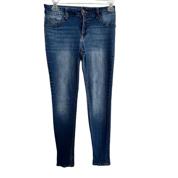 Maurices High-Rise Skinny Jeans Womens Size M-R Stretch Denim Pants Medium Wash - Picture 1 of 4